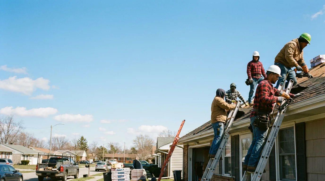 Roofing in Wheatland, IA near me
